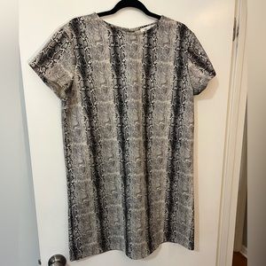 Snake Print Dress